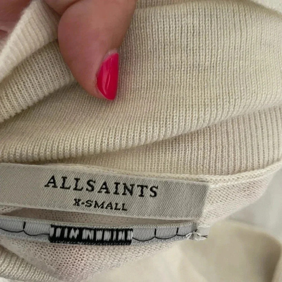 AllSaints merino wool blend sweater - Picture 6 of 7